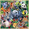 Masterpieces 48 Piece Fun Facts Jigsaw Puzzle for Kids - Safari Friends Wood Puzzle - 12"x12" view 2