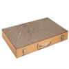 18 Wood Backgammon Set - Olive Wood - Attache Case view 1
