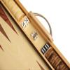 18 Wood Backgammon Set - Olive Wood - Attache Case view 4