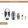 Bits and Pieces - "Willy and Friends - Matryoshka Dolls - Wooden Russian Nesting Dolls - Sea Life Animal Figurines - Whale, Walrus, Penguin - Stacking Dolls Set of 5 view 3