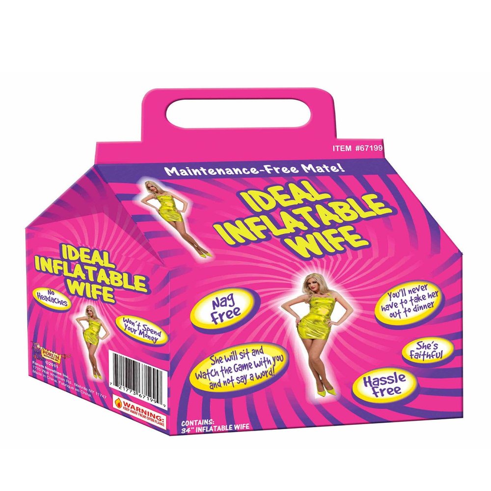 Forum Novelties Ideal Inflatable Spouse, 34-Inches, Wife