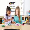 hand2mind Interlocking Snap Cubes, Plastic Cubes for Early Math, Connecting Cubes for Kids Learning, Math Manipulatives, Counting Cubes for Kids Math, Preschool Classroom Supplies (Set of 500) view 4