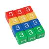 hand2mind Plastic 3/4-inch Color Number Dice (Set of 12) view 2