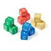 hand2mind Plastic 3/4-inch Color Number Dice (Set of 12) view 4