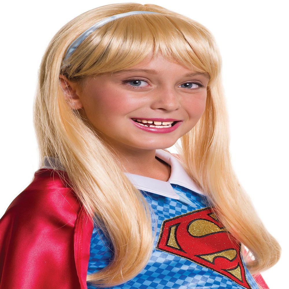DC Superhero Girls: Supergirl Accessory for Kids by Rubies, Girl's No Size