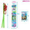 WOWmazing Giant Bubble Wands Kit: (4-Piece Set) | Incl. Wand, Big Bubble Concentrate and Tips & Trick Booklet | Outdoor Toy for Kids, Boys, Girls | Bubbles Made in The USA view 3