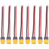 Onyehn 4 Pairs 150mm 12AWG Wire XT60H Plug Male and Female Connector for RC view 1