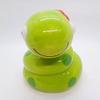 5" Tall Green Snak Piggy Bank Ceramic Lovely Serpent Porcelain Figurine Animal Statue Decor Money Saving Coin Bank view 3
