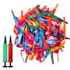 100pcs Rocket Balloons with Two Air Pump Colorful Giant Rocket Balloons for Parties view 1