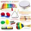 Stoie's Musical Toys for Toddlers, Wooden Percussion Instruments Toy for Kids Baby Preschool Educational Musical Toys Set for Boys and Girls with Storage Bag view 2