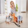 Hape Wooden Elephant Pull-Along Baby Toy| Early Learning Push and Pull Toys for Toddlers Age 1 Years and Up view 2