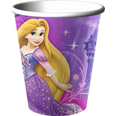 Disney's Tangled Sparkle 9oz Cups - 8/Pkg.