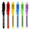 Invisible Ink Pen Stocking Stuffers: MALEDEN 6 Pcs Upgraded Spy Pen with UV Light Magic Marker for Secret Message, Kids Halloween Goodies Bags, Christmas Stockings, Party Favors Toy, Individual Packed view 1