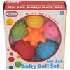 Atoz 61017 My First Baby Multi Textured Sensory Soft Balls, Multicolor view 3