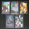1992 Marvel Masterpieces Series I DYNA-Etch Insert Set of 5 Cards NM/M Joe Jusko Art, Spider-Man view 1