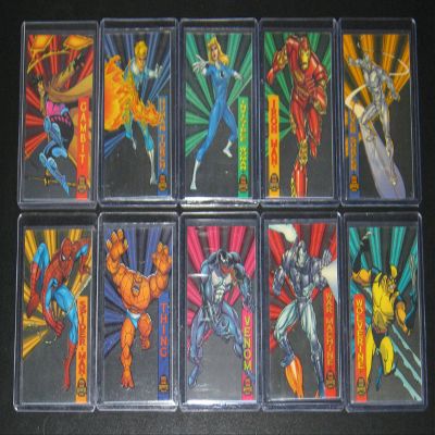 1994 Marvel Universe Series V Suspended Animation Insert Set of 10 Cards NM/M