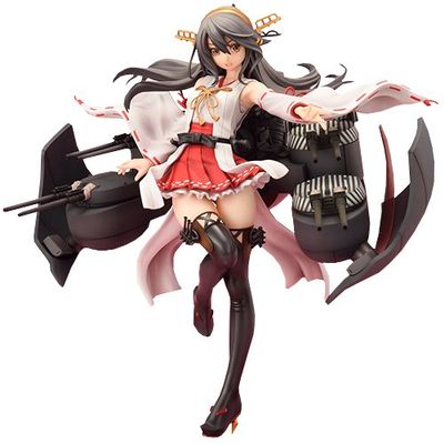Amakuni Kantai Collection: Kancolle: Haruna Kai Ni PVC Figure (1:7 Scale)