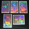 1990 Marvel Universe Series I Hologram Insert Set of 5 Cards NM/M Spider-Man, Wolverine view 1