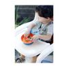 Catch Bowl - Toddler Bowl with Spill Catcher - Blue/Green view 3