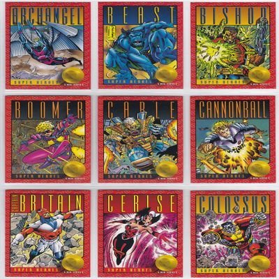 1993 X-Men Series II Base Set of 100 Cards NM/M Marvel