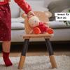 HABA 12" Soft Baby Doll Annelie with Blonde Hair, Embroidered Face, Removable Red Dress and Matching Hairband - Washable Toddler Doll for 18 Months+ view 3