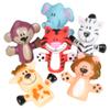 2" Zoo Animal Finger Puppets view 2