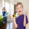 eKids Pokemon Walkie Talkies Pikachu Toys FRS Walkie Talkies for Kids Long Range Static Free Easy to Use For Indoor and Outdoor Games view 3