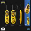 eKids Pokemon Walkie Talkies Pikachu Toys FRS Walkie Talkies for Kids Long Range Static Free Easy to Use For Indoor and Outdoor Games view 4