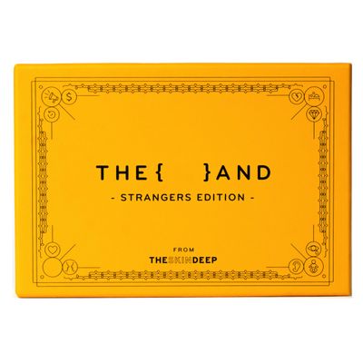 {THE AND} Strangers Edition - Conversation Starter Card Game - Fun Getting to Know You Game - Ice Breakers to Reduce The Space Between You and a Stranger - Questions to Make a Friend by The Skin Deep