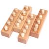 Thoth Montessori Knobbed Cylinder Socket Montessori Materials Wooden Cylinders Ladder Blocks Educational Wooden Toy Montessori Education Toy Family Version view 1
