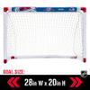 Franklin Sports NHL Colorado Avalanche Mini Hockey Set - Kids Indoor Knee Hockey Goal, Ball, + 2 Mini Stick Combo Set - Youth NHL Team Indoor Toy Sets - Ages 3+ view 3