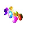 C&H Solutions Novelty 72 ct Flashing LED Bumpy Rings Blinking Soft Jelly Glow By C&H view 1