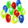 C&H Solutions Novelty 72 ct Flashing LED Bumpy Rings Blinking Soft Jelly Glow By C&H view 3