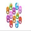 C&H Solutions Novelty 96 ct Flashing LED Bumpy Rings Blinking Soft Jelly Glow By C&H view 1