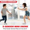 Force1 Scoot Hand Operated Drone for Kids or Adults - Hands Free Motion Sensor Mini Drones, Easy LED Indoor Rechargeable UFO Toy Flying Orb Ball Drone Toys for Boys and Girls (Blue) view 3