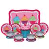 Schylling Cupcakes Tin Tea Set Multi-colored, Small view 1