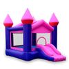 Inflatable Pink Bounce Castle House Kids Party Bouncy House with Commercial Grade Air Blower Included view 1
