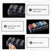 GSE Games & Sports Expert Acrylic Poker Chips Trays, Casino Grade Poker Chips Holder, Each Holds 100 Chips (10-Pack) view 4