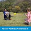 BOHS Pull Shuttle Ball Game - Keep Fitness in Fun - for 2 Players Indoor and Outdoor Sports Toys view 3
