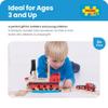 Bigjigs Rail Wooden Pirate Ship Galleon - Pirate Accessories for Wooden Train Sets, Bigjigs Train Accessories, Pirate Ship Toys for Kids, Wooden Toys for 3 4 5 Year Olds view 2