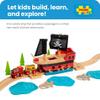 Bigjigs Rail Wooden Pirate Ship Galleon - Pirate Accessories for Wooden Train Sets, Bigjigs Train Accessories, Pirate Ship Toys for Kids, Wooden Toys for 3 4 5 Year Olds view 4