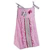 100% Cotton Butterfly Diaper Stacker Storage 1 PC Lovely Pink 3 D Butterfly Crib Diaper Organizer (Pink Butterfly Diaper Stacker) view 1