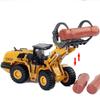 Gemini&Genius Construction Vehicle Toys Timber Grab Truck Heavy Metal 1/50 Scale Wooden/Building Materials Grab Vehicle, Feller Buncher Alloy Model Toy, Gift, Collection and Decoration for Kids view 4