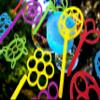 Bubble Wands, Large Bubble Wand Assortment, 8" Inches (1 Set) view 3