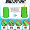 Liberty Imports Beach Builder Create a Sand Castle Pro Building Split Mold Sand Castle Construction, Plastic Beach Toy for Kids (18 Pcs) view 2