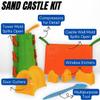 Liberty Imports Beach Builder Create a Sand Castle Pro Building Split Mold Sand Castle Construction, Plastic Beach Toy for Kids (18 Pcs) view 3