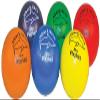 Great Lakes Sports Shark Skin Mini Foam Playballs with Super Tough Skin Coating (Set of 6) view 1