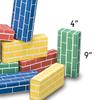 Lillian Vernon Primary Building Bricks - Kids Cardboard Blocks, Each 9" x 4" x 2" (Set of 24) view 3