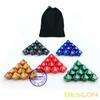 50pcs Assorted D10 Pack, 5X10pcs 10 Sides Dice Marble Polyhedral Dice D10 Set view 3