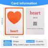 13PCS/Set Shapes Kids Gifts English Flash Cards Pocket Card Educational Learning Baby Toys for Children Pre-Kindergarten view 2
